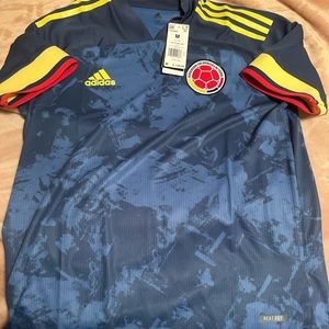 Authentic on field 2020 Adidas Colombia Copa America away Jersey Mens M